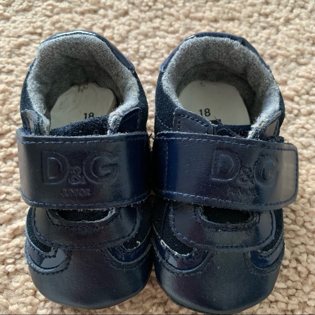 Dolce&Gabbana Navy Blue Wolker Size:3.